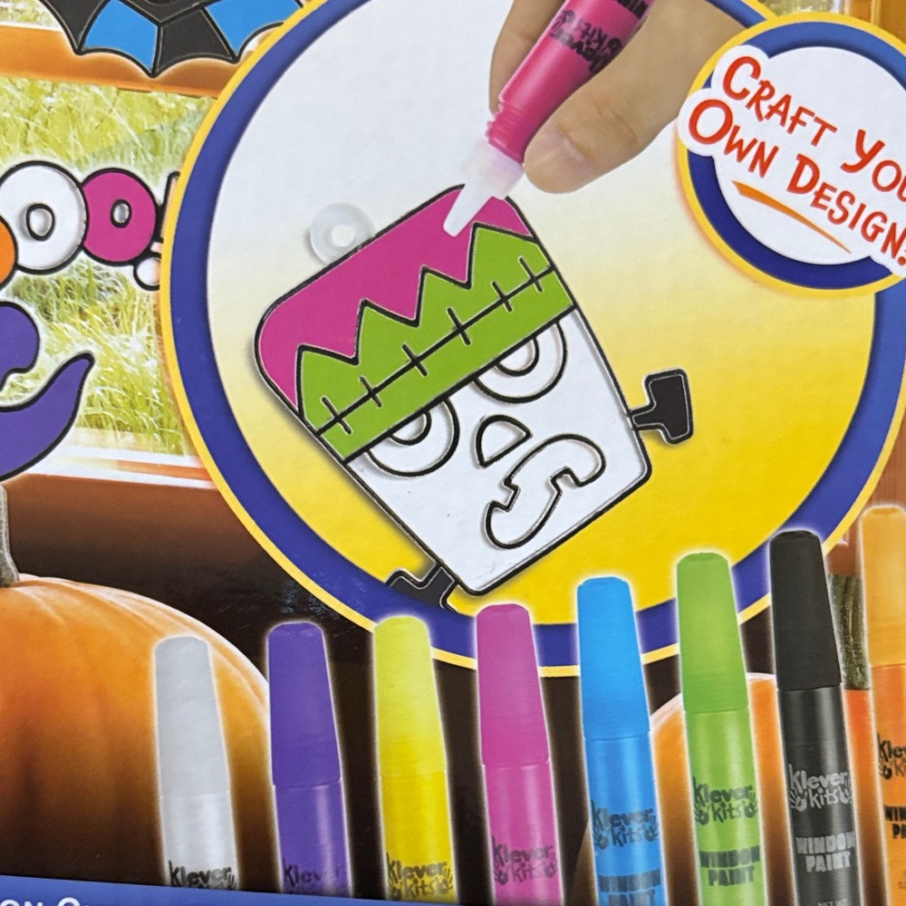 Halloween Window Craft Set - Multicolor - Picture 5 of 9